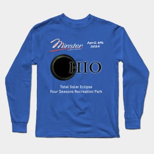 Minster Ohio April 8 2024 Eclipse 2 Long Sleeve T-Shirt